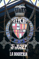 La Boqueria Schild, Barcelona