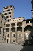 Plaça del Rei, Barri Gòtic, Barcelona