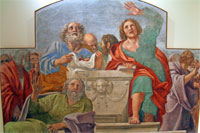 Peinture murale de la chapelle Herrera dans le MNAC