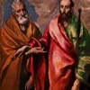 Saints Peter and Paul, El Greco, MNAC