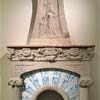 Fireplace mantle, MNAC