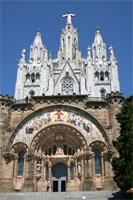 Tempel van Tibidabo (Kerk van het Heilig Hart), Barcelona