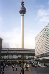 Alexanderplatz before the redevelopment, Berlin