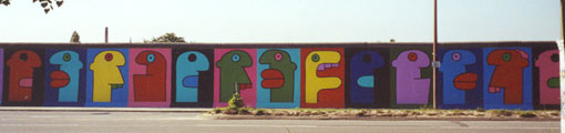 East Side Gallery, Berlin Wall