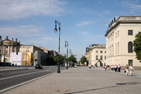 Unter den Linden près de Bebelplatz à Berlin