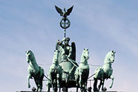 The quadriga on the Brandenburger Tor