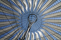 Sony Center's roof, Potsdamer Platz