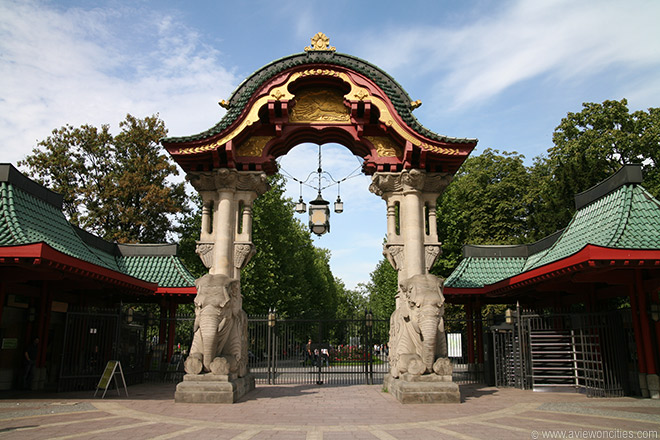 Zoo, Elephant Entrance, Berlin