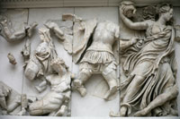Relief on the Pergamon Altar, Pergamon Museum, Berlin