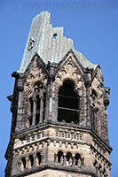 roof of the Kaiser Wilhelm Memorial Church in Berlin