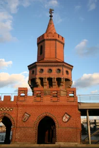 Tower of the Oberbaumbrücke in Berlin