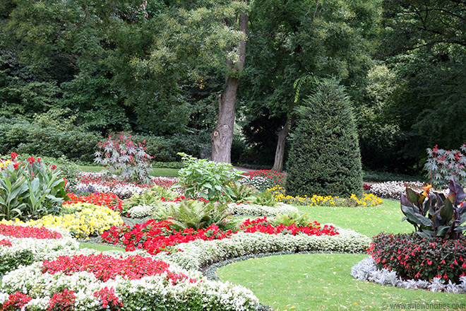 Flowerbeds in the Tiergarten