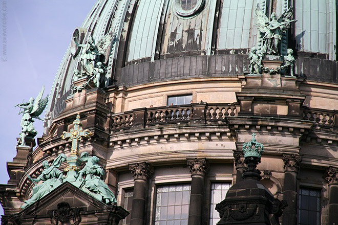 Detail of the Berlin Cathedral dome