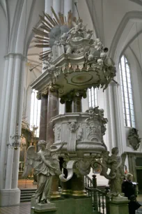 Pulpit of the Marienkirche in Berlin