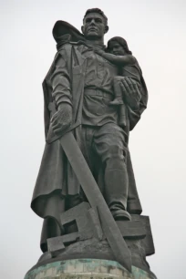 The Big Soldier at the Soviet War Memorial in Treptower Park, Berlin