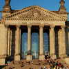 Central portico of the Reichstag