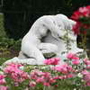 Statue in the Kelleher Rose Garden, Back Bay Fens