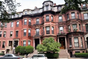 Typical Back Bay rowhouses, Boston