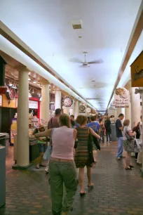 Corridor in Quincy Market, Boston