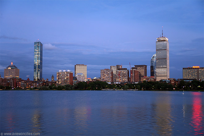Back Bay seen from Cambridge