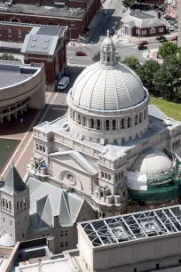 Christian Science Church in Boston seen from the Prudential Tower