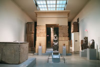Egyptian Gallery, Museum of Fine Arts, Boston