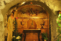 Kapelle mit Fresken in der Höhlenkirche, Budapest