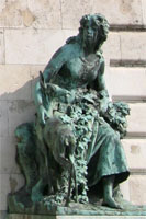 Standbeeld van Ilonka, Matthiasfontein