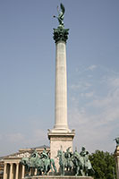 Millenniumzuil, Heldenplein, Boedapest
