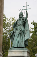 Statue of St. Stephen, Millennium Monument