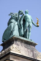 Statues of Knowledge and Glory, Millennium Monument