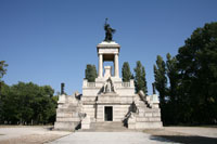 Lajos Kossuth Mausoleum in de Kerepesi begraafplaats in Boedapest