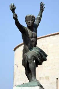 Progress statue at Liberty Monument, Budapest