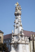 Dreifaltigkeitssäule, Dreifaltigkeitsplatz, Budapest