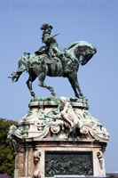Statue of Eugene of Savoy, Buda Castle