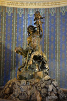 Centaurfontein in de hal van de Széchenyi-baden