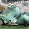 One of Buckingham Fountain's Seahorses