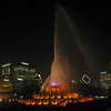 Buckingham Fountain at night