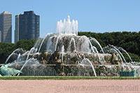 The Buckingham Fountain in Grant Park, Chicago