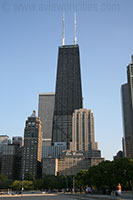 John Hancock Center seen from Oak Street Beach
