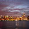 Chicago Skyline at dusk