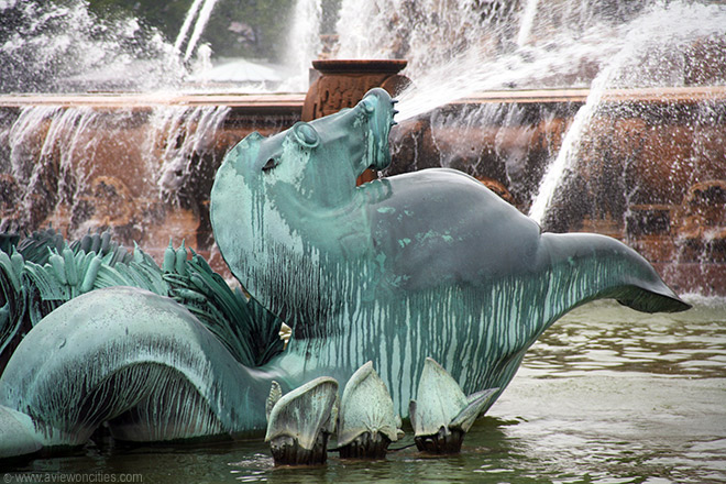 Buckingham Fountain Seahorse