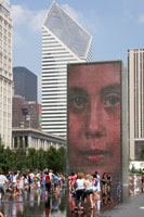 Crown Fountain, Chicago