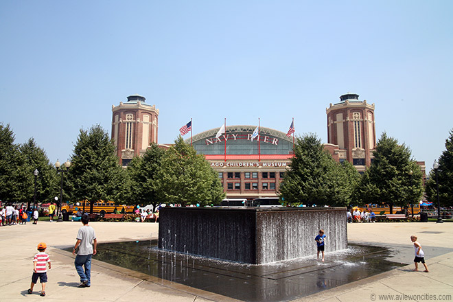 Fountain at Children's Museum