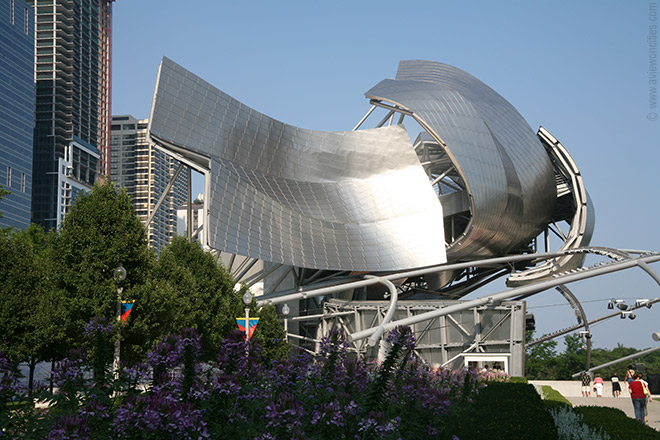 Side View of Pritzker Pavilion