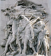 Bas relief, Michigan Avenue Bridge, Chicago
