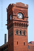 Clock Tower of the Dearborn Street Station in Chicago