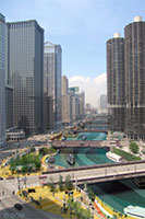 Riverwalk plan by Skidmore, Owings & Merrill