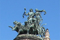 Quadriga with Dionysos
