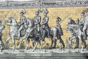 Detail of the Procession of Princes, Dresden